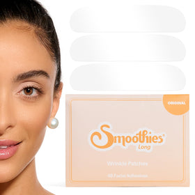 Smoothies wrinkle patches for face overnight, 48 count packaging