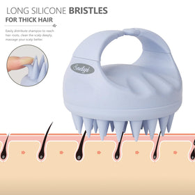Sndyi Scalp Massager Shampoo Brush in packaging