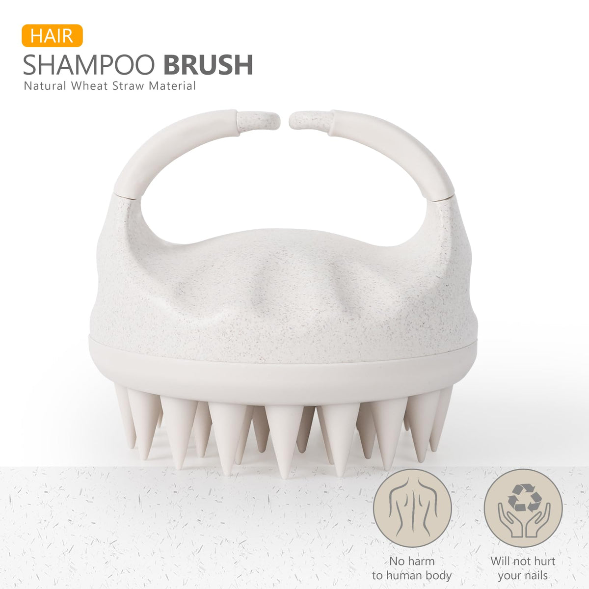 Sndyi Scalp Massager showing ergonomic handle design