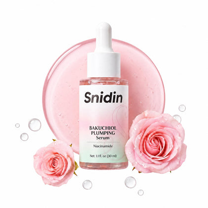 Snidin Bakuchiol Serum 30ml front view with packaging