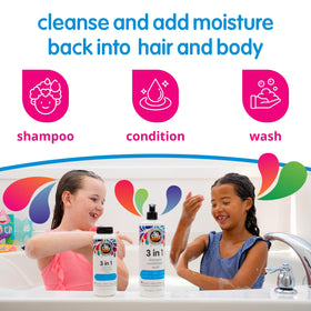SO COZY 3 in 1 Kids Shampoo Conditioner Body Wash back view