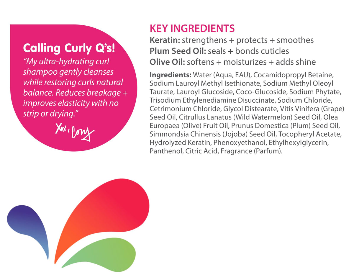 SO COZY Curl Shampoo kids hair care routine