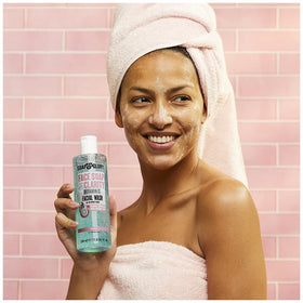 Soap & Glory Face Soap & Clarity 3-in-1 Cleansing Gel with lather