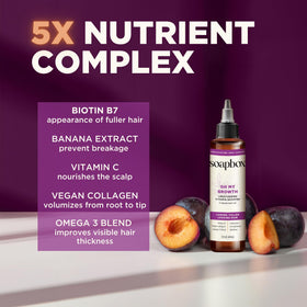 Soapbox Oh My Growth Hair 2pk ingredients list on packaging