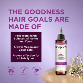 Soapbox Oh My Growth Hair 5 oz packaging