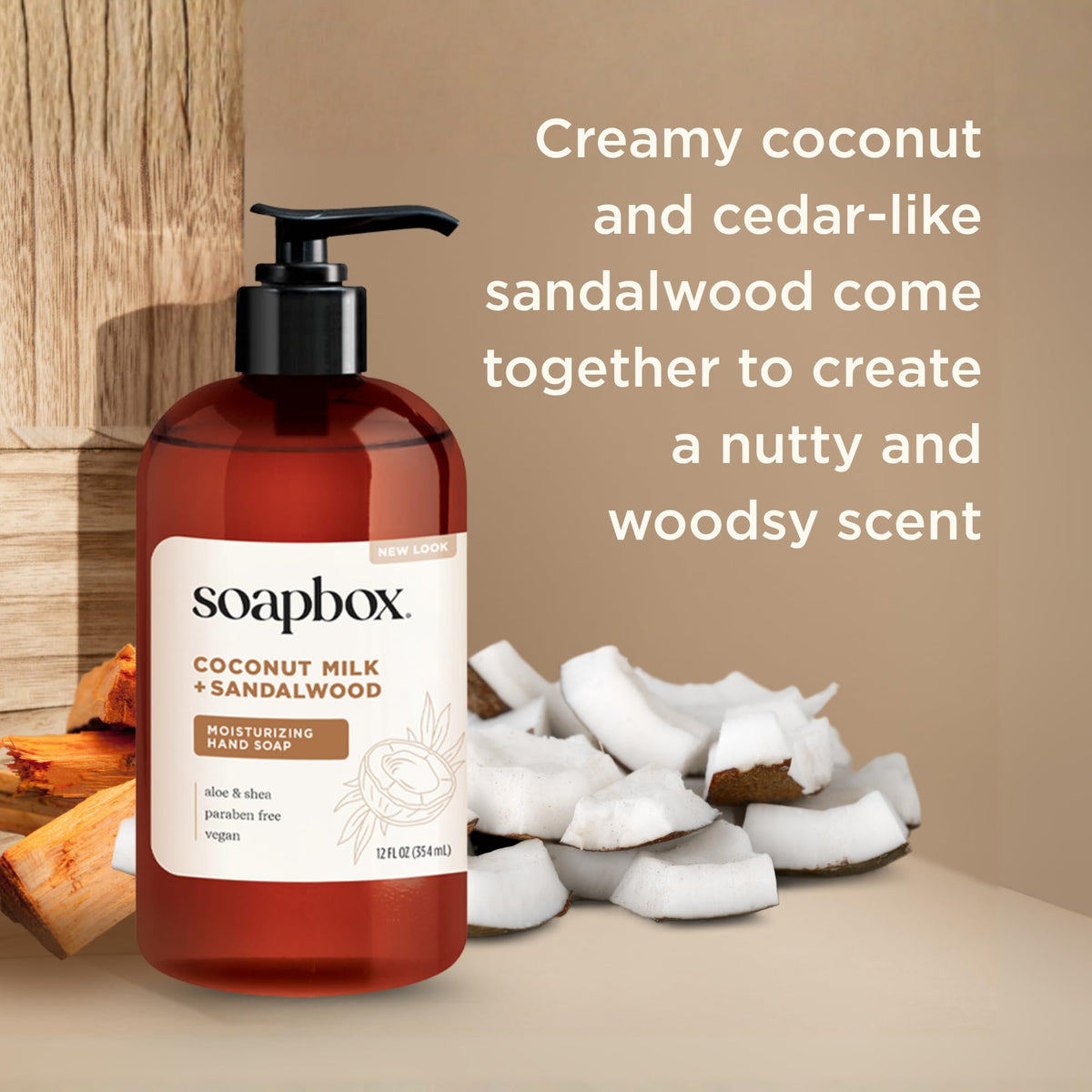 Soapbox Sea Minerals Hand Soap bottle close-up