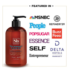 Soapbox Vanilla Bean Liquid Hand Soap Refill 64oz close-up of texture