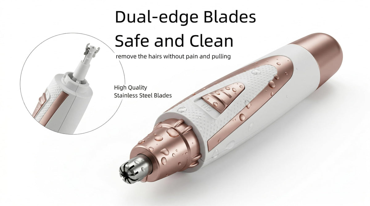Sodynee Ear and Nose Hair Trimmer compact design in hand