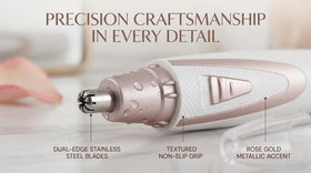 Sodynee Ear and Nose Hair Trimmer displayed with packaging