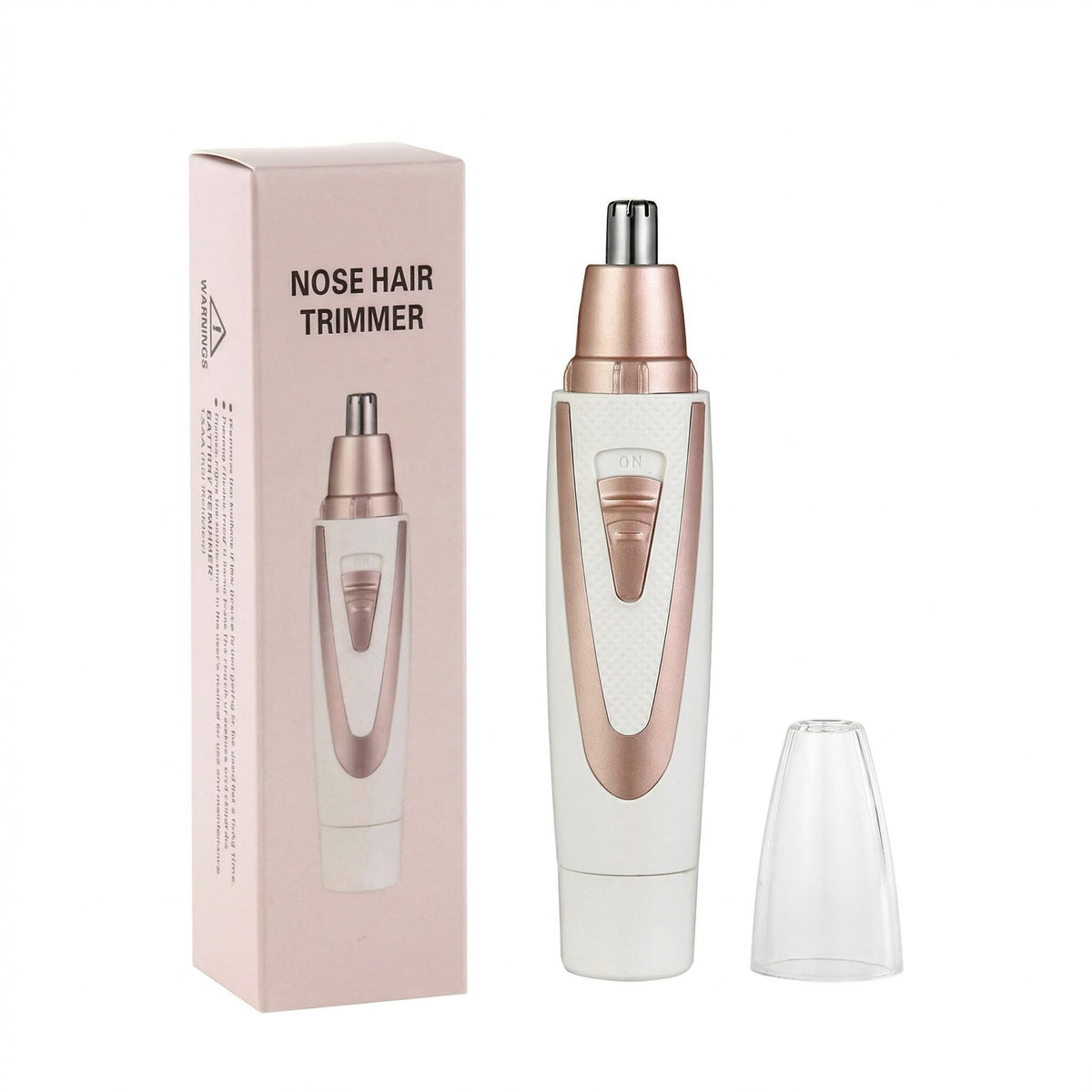 Sodynee Ear and Nose Hair Trimmer front view in pink