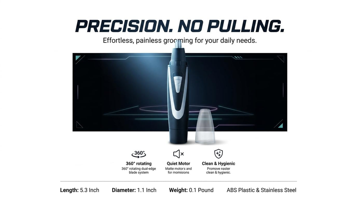 Sodynee Ear and Nose Hair Trimmer packaging display