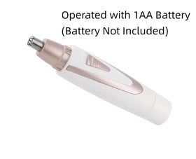 Sodynee Ear and Nose Hair Trimmer side view showing dual-edge blade
