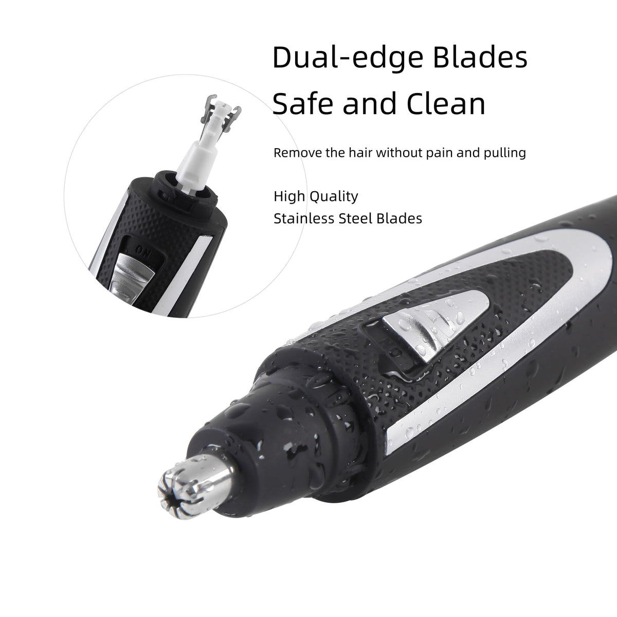 Sodynee Ear and Nose Hair Trimmer with cleaning brush