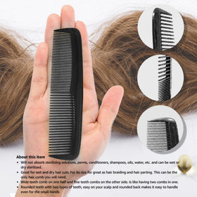 Soft 'N Style combs displayed in a stylish arrangement