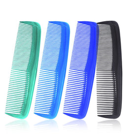 Soft 'N Style combs in use on straight hair