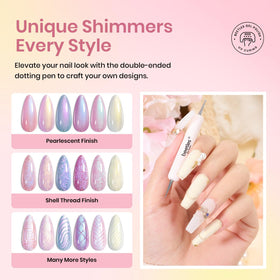soft pink gel polish from beetles Gel Polish set