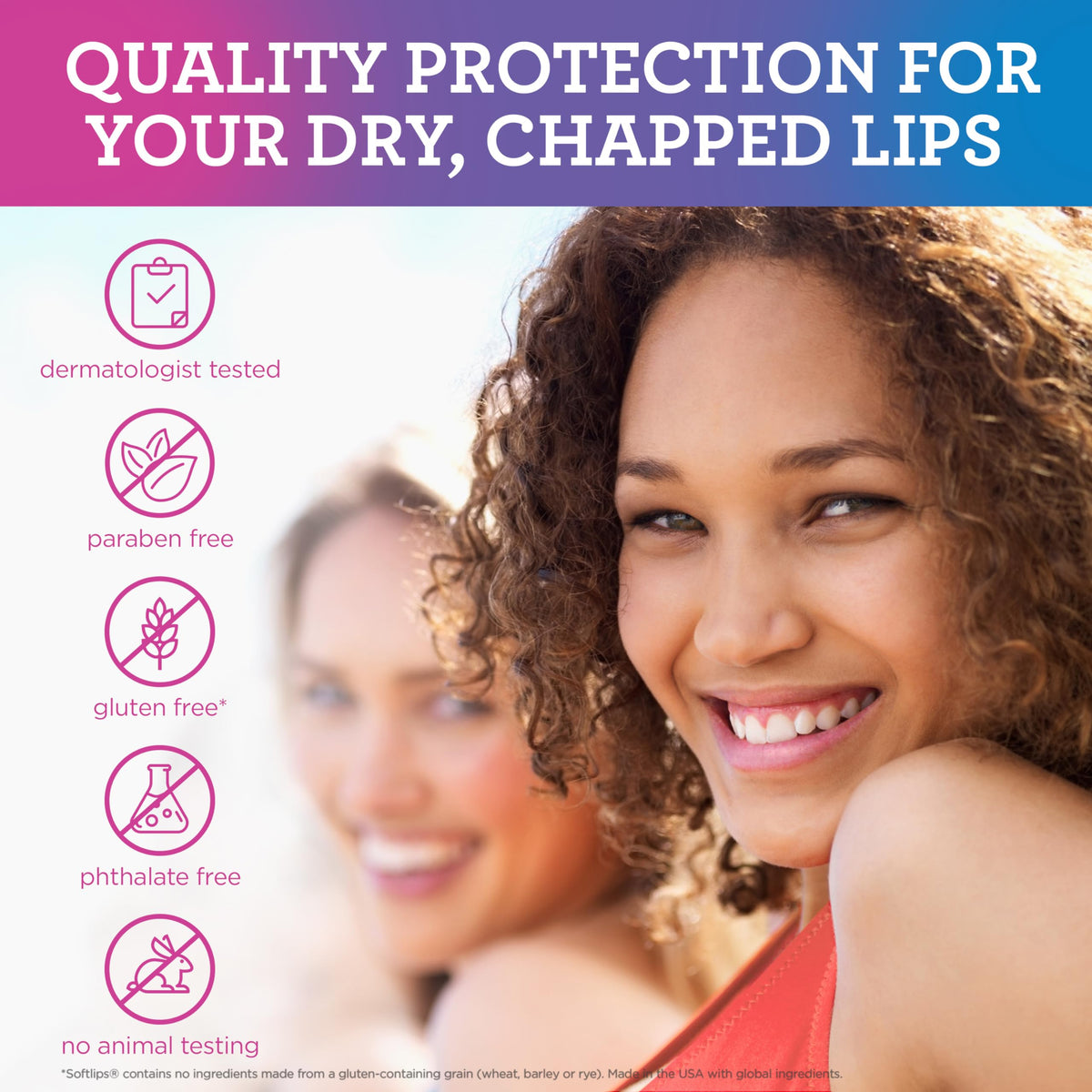 SoftLips Cherry lip balm stick in a pocket