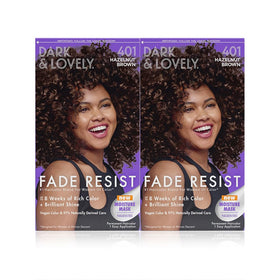 SoftSheen Dark and Lovely Fade Resist Hair Colour front view packaging