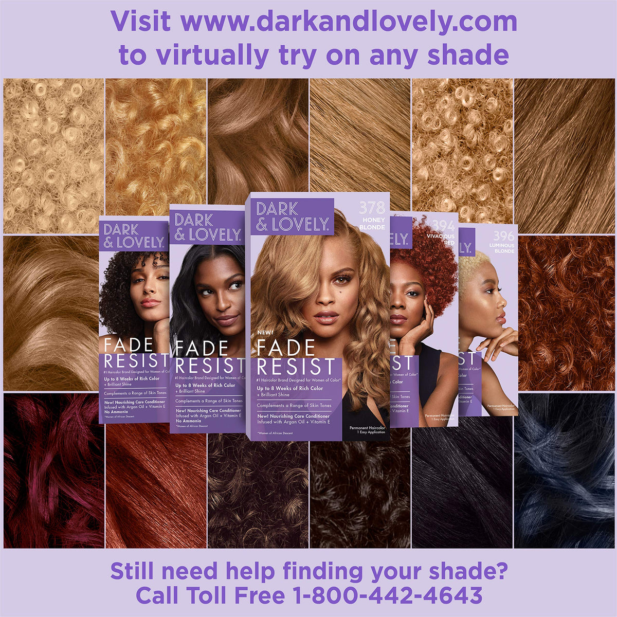 SoftSheen Dark and Lovely Fade Resist Hair Colour ingredients list