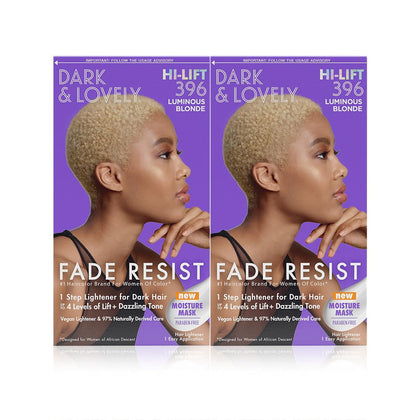 SoftSheen Dark and Lovely Fade Resist Hair Colour packaging front view
