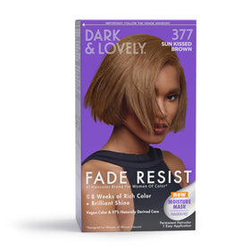 SoftSheen Dark and Lovely Fade Resist Hair Colour Sunkissed Brown 240g front view