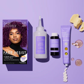 SoftSheen Dark and Lovely Hair Dye Virtual Violet swatch