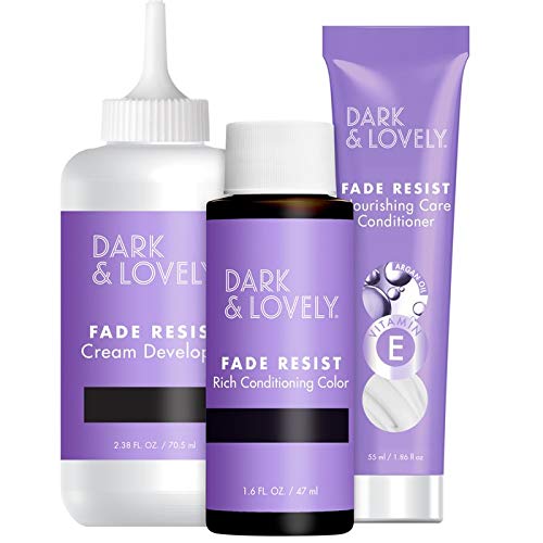 SoftSheen Dark and Lovely packaging with Argan Oil and Vitamin E