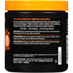 SoftSheen Let's Jam Hair Gel 14oz back view
