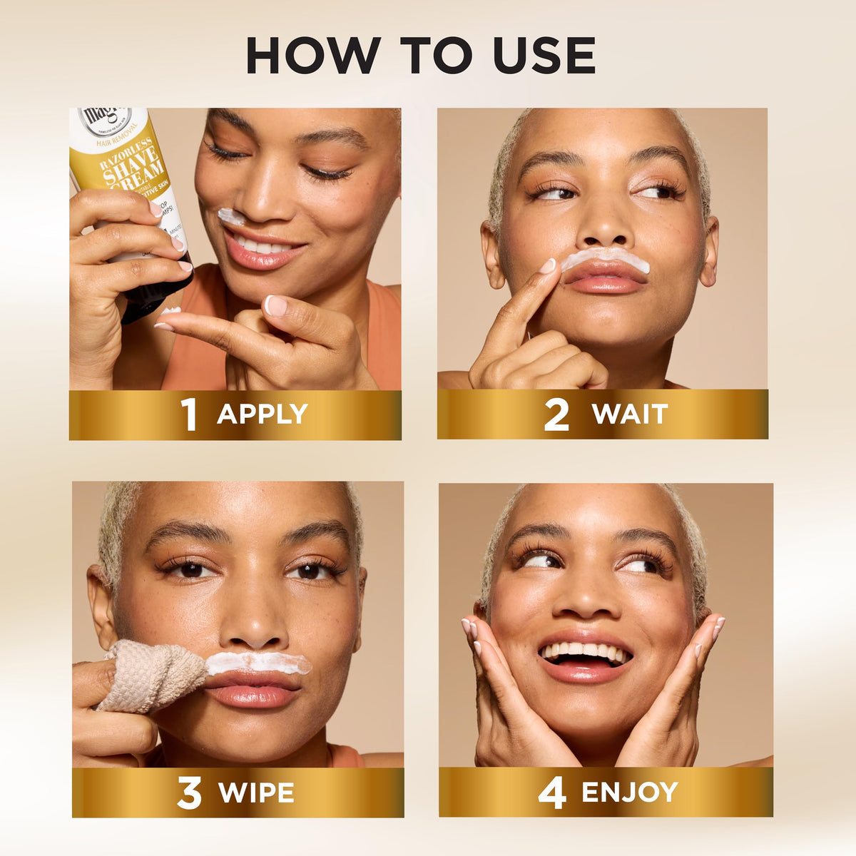 SoftSheen Magic Razorless Shaving Cream ingredients list