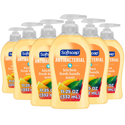 Softsoap Antibacterial Hand Soap 11.25 fl oz front view