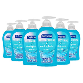 Softsoap Antibacterial Hand Soap 11.25 oz Cool Splash scent front view