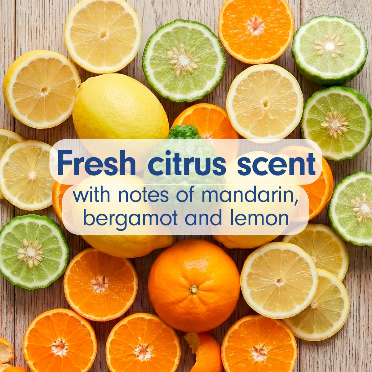 Softsoap Antibacterial Hand Soap Fresh Citrus label close-up