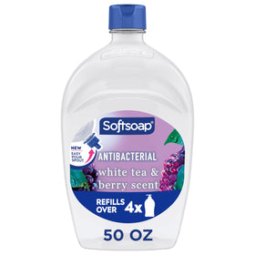 Softsoap Antibacterial Liquid Hand Soap 50 fl oz refill bottle front view