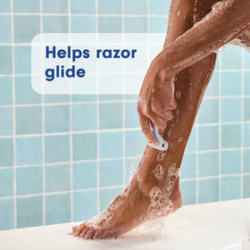 Softsoap body wash in a shower setting