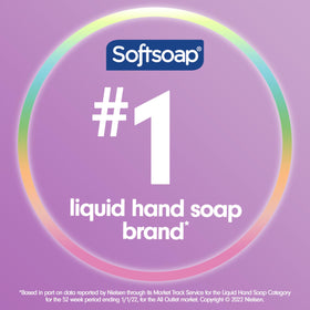 Softsoap Lavender and Shea Liquid Hand Soap 6 pack displayed together