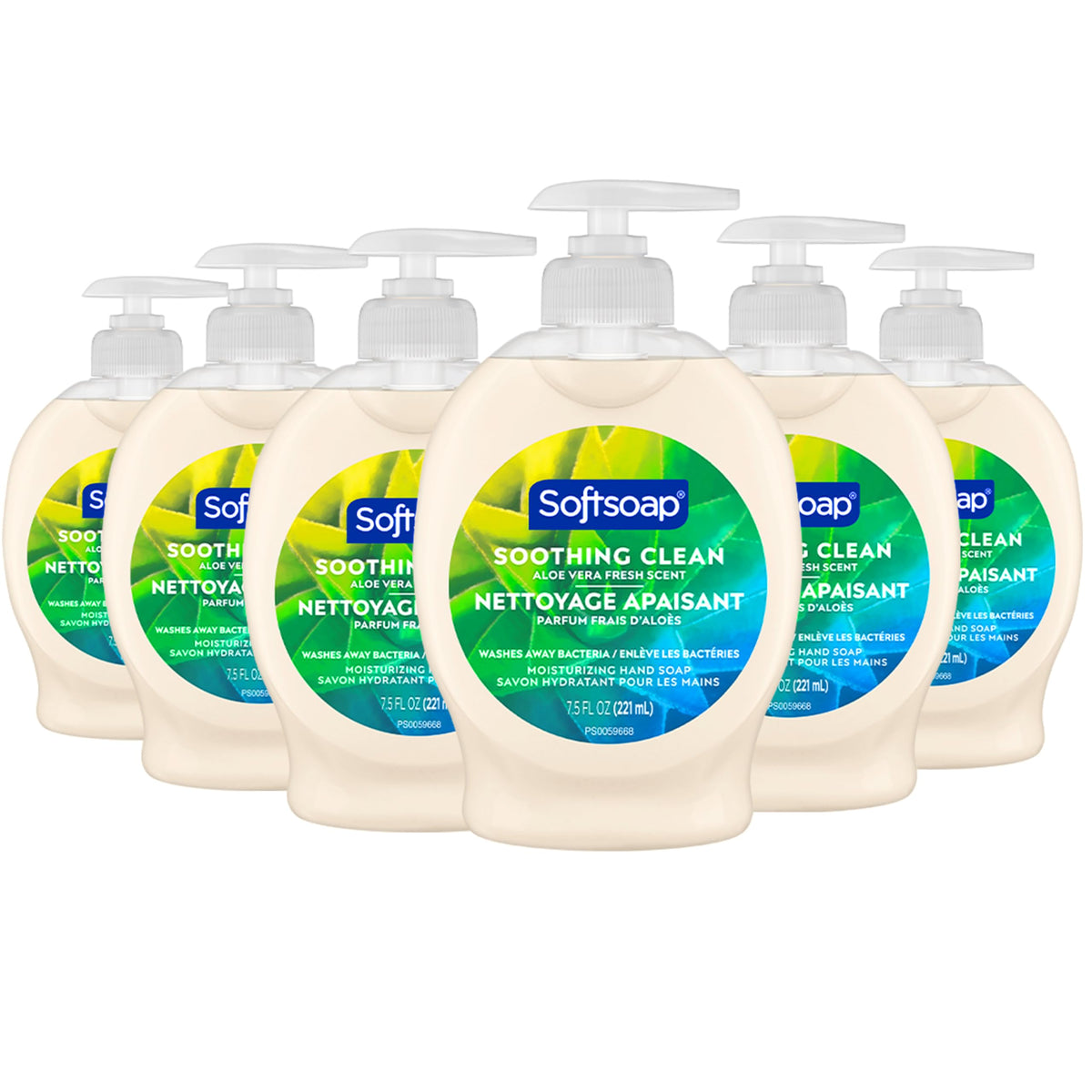 Softsoap Liquid Hand Soap Aloe Vera 7.5 Fl Oz front view