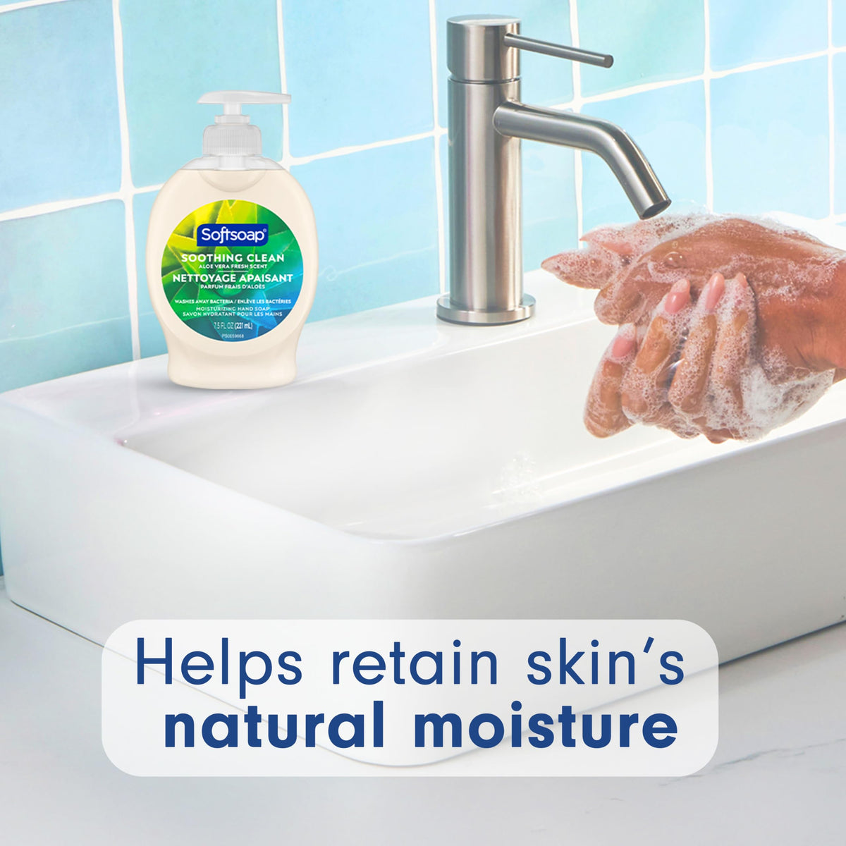 Softsoap Liquid Hand Soap Aloe Vera 7.5 Fl Oz pump dispenser
