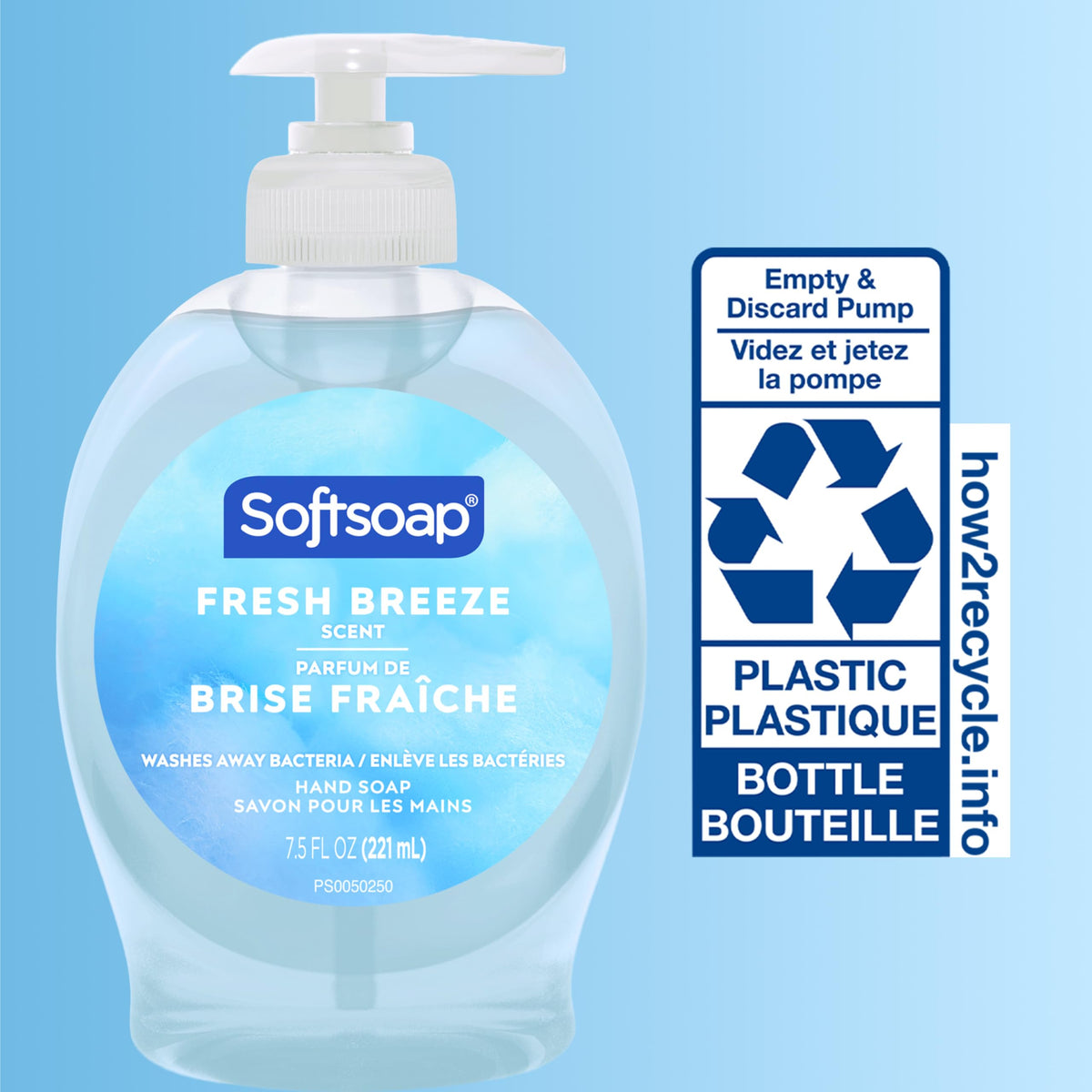 Softsoap Liquid Hand Soap Fresh Breeze with hands washing