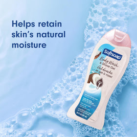 Softsoap Moisturizing Body Wash and Shave Gel packaging