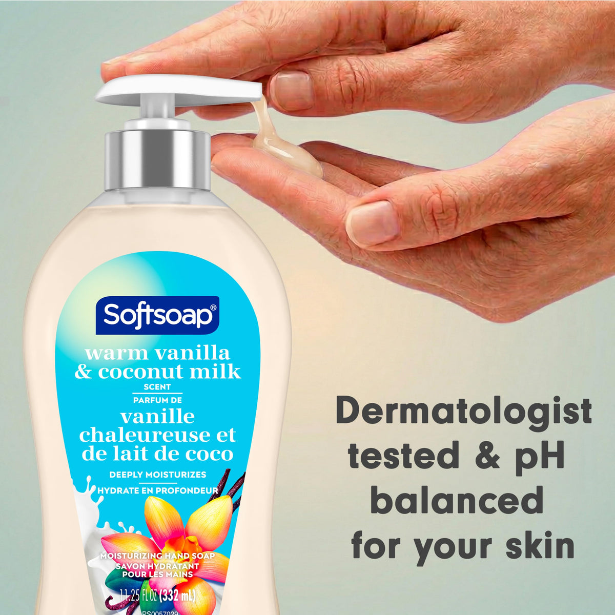 Softsoap Warm Vanilla Coconut Milk Hand Soap ingredients list