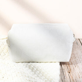 SOIDRAM Corduroy Makeup Bag packaging display