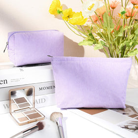 SOIDRAM large cosmetic bag open showing contents