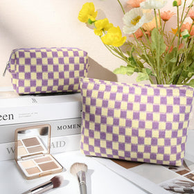 SOIDRAM large cosmetic bag open showing storage space