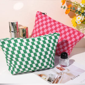 SOIDRAM makeup bag with beauty products inside