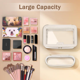 Soimeat Travel Clear Makeup Bag packaging display