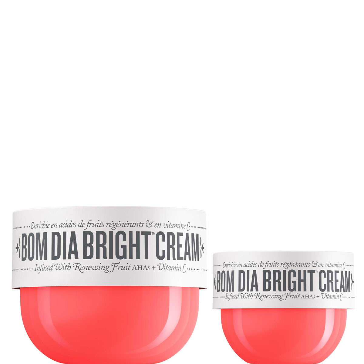 Sol de Janeiro Bom Dia AHA Cream Duo front view with packaging