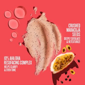 Sol de Janeiro Bom Dia Body Scrub 7.8 oz on a bathroom shelf