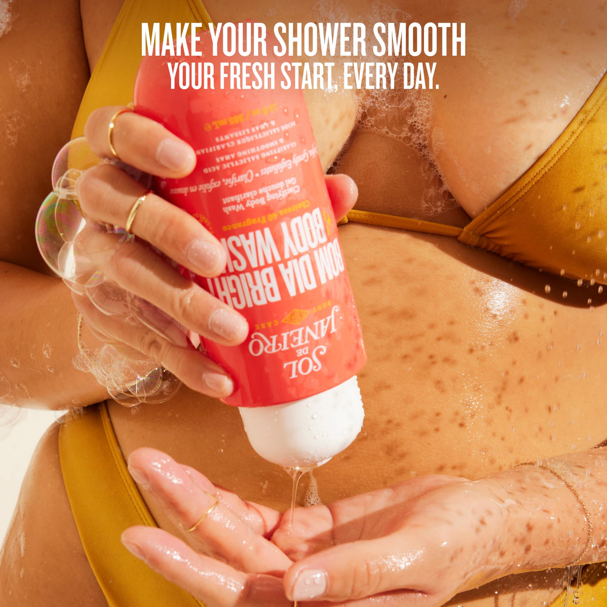 Sol de Janeiro Bom Dia Bright Body Wash 90mL packaging