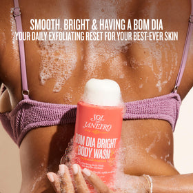 Sol de Janeiro Bom Dia Bright Body Wash 90mL with foam
