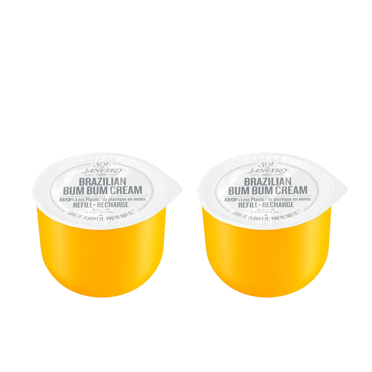 Sol de Janeiro Brazilian Bum Bum Cream 240 ml refill pod front view